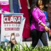 Basura electoral enmarca la campaña de Clara Brugada