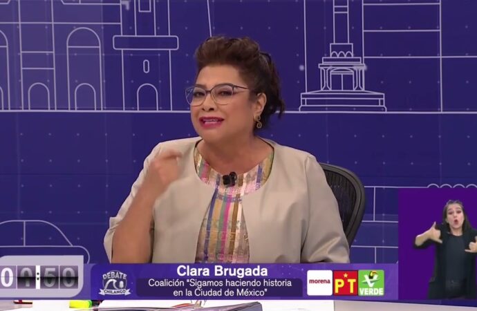 Clara Brugada propone una Ciudad más vigilada y segura que Nueva York.