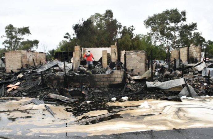 Fiscalía anuncia que el incendio en Ciudad Lago, Neza, fue provocado por presencia de diésel