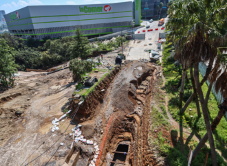 Socavón apremia a Bosque Real, una de las zonas más exclusivas y caras de la metrópoli