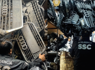 Megaoperativo conjunto: CDMX y Edomex blindan zonas contra robo de autopartes